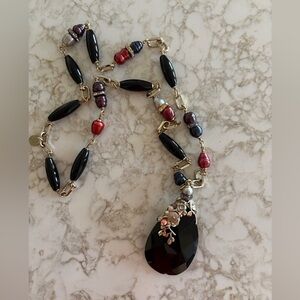 Long Statement Necklace from Paris